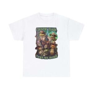 Country Toads Take Me Home Parody Meme Graphic T Shirt